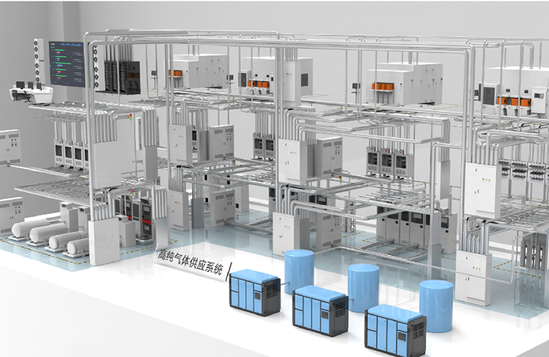 Special gas supply equipment